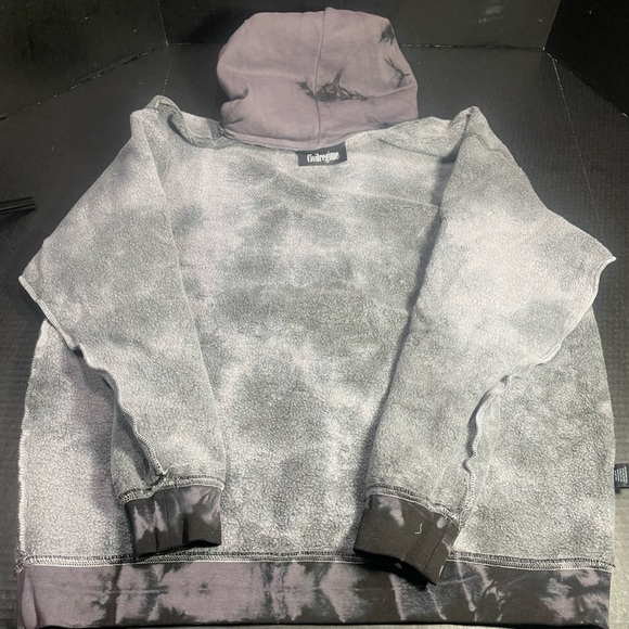 BNWT CIVIL REGIME BLACK ROSE HOODIE NIGHT FOG WASH LARGE MENS UNISEX PRICE FIRM - Picture 6 of 16